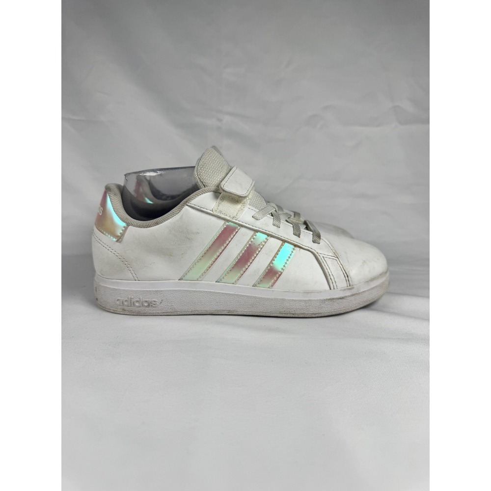 Adidas Grand Court 2.0 IE3851 Unisex Kids Size 3 Casual Shoes White Sneakers